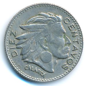 Colombia, 10 centavos, 1966