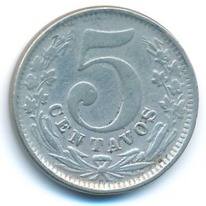 Колумбия, 5 сентаво (1888 г.)