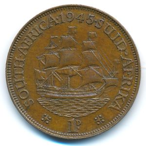 ЮАР, 1 пенни (1945 г.)