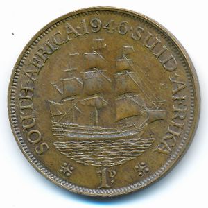 ЮАР, 1 пенни (1946 г.)
