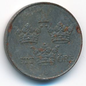 Sweden, 1 ore, 1946