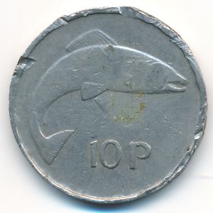 Ирландия, 10 пенсов (1978 г.)