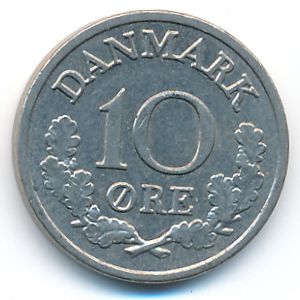 Дания, 10 эре (1972 г.)