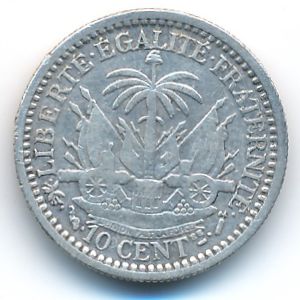 Гаити, 10 сентим (1881–1894 г.)