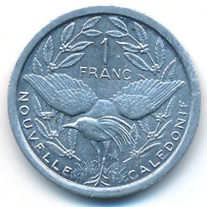 New Caledonia, 1 franc, 2016