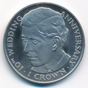 Гибралтар, 1 крона (1991 г.)