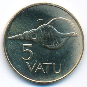 Вануату, 5 вату (2009 г.)