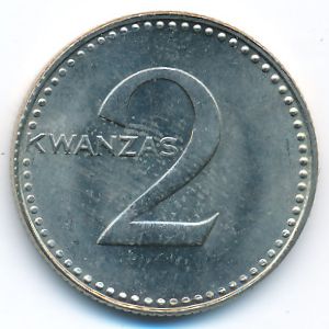 Ангола, 2 кванзы (1977 г.)