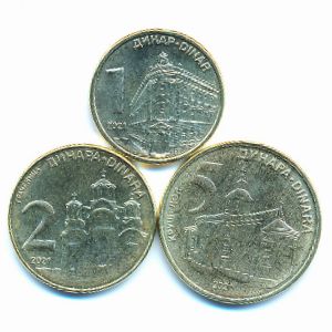 Сербия, Набор монет (2021 г.)