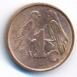 ЮАР, 1 цент (2001 г.)