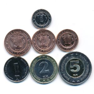 Bosnia-Herzegovina, Набор монет