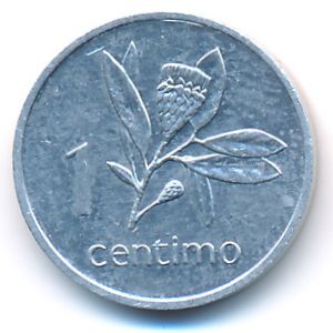 Мозамбик, 1 сентимо (1975 г.)