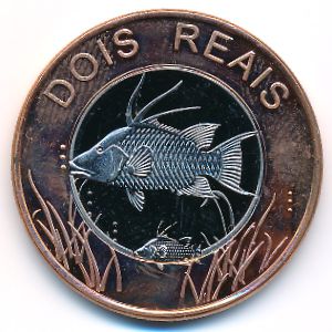 Кабинда., 2 реала (2009 г.)