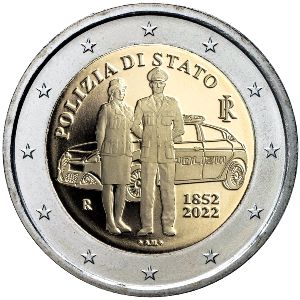 Италия, 2 евро (2022 г.)