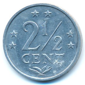 Антильские острова, 2 1/2 цента (1979 г.)