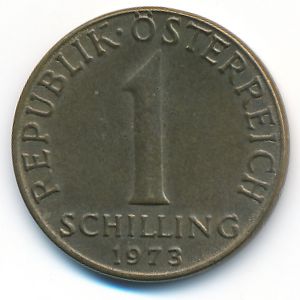 Австрия, 1 шиллинг (1973 г.)