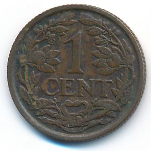 Нидерланды, 1 цент (1929 г.)