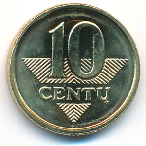 Lithuania, 10 centu, 2009