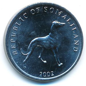 Somaliland, 20 shillings, 2002