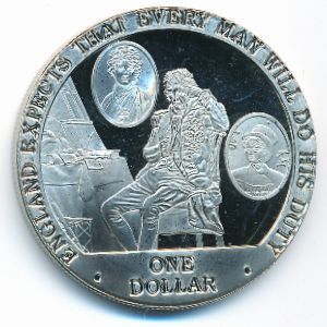 Острова Кука, 1 доллар (2007 г.)