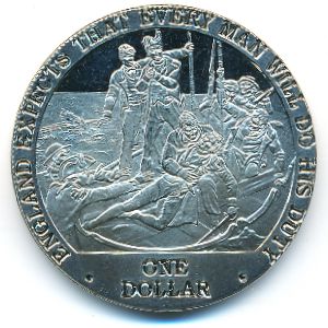 Острова Кука, 1 доллар (2007 г.)