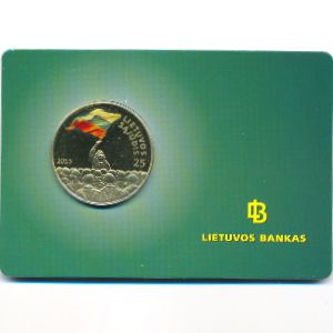 Литва, 25 лит (2013 г.)