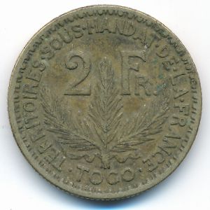 Того, 2 франка (1925 г.)