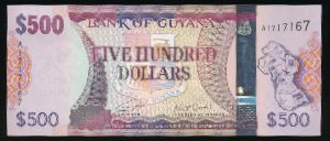 Гайана, 500 долларов