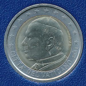 Ватикан, 2 евро (2002–2005 г.)