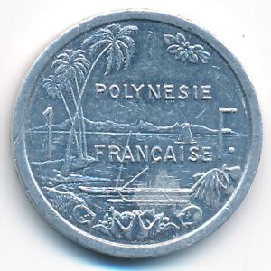 Французская Полинезия, 1 франк (2011 г.)