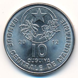 Мавритания, 10 угий (2012 г.)