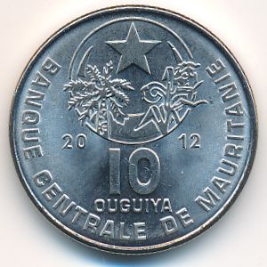 Мавритания, 10 угий (2012 г.)