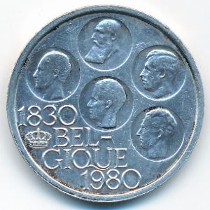Belgium, 500 francs, 1980