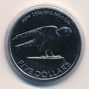 New Zealand, 5 dollars, 2006