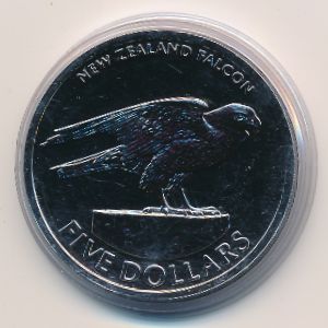 New Zealand, 5 dollars, 2006