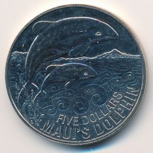 Новая Зеландия, 5 долларов (2010 г.)