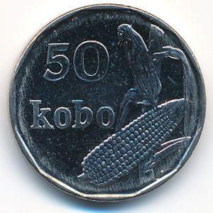 Nigeria, 50 kobo, 2006