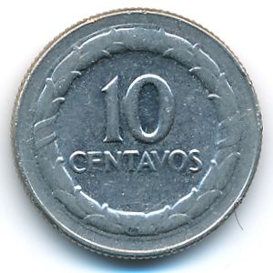 Колумбия, 10 сентаво (1969 г.)