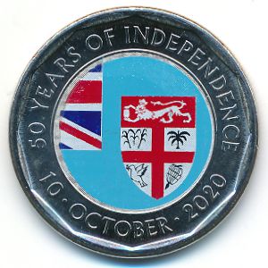Фиджи, 50 центов (2020 г.)