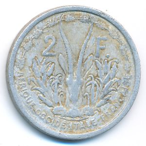Французская Западная Африка, 2 франка (1948 г.)