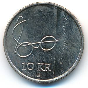 Норвегия, 10 крон (2008 г.)