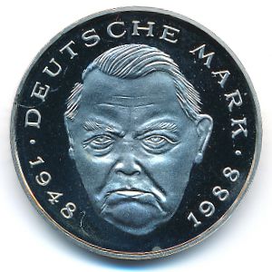 ФРГ, 2 марки (1989 г.)