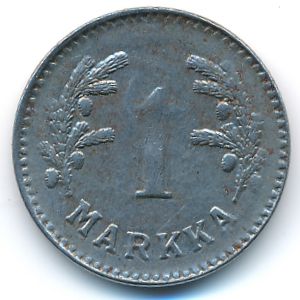 Finland, 1 markka, 1948
