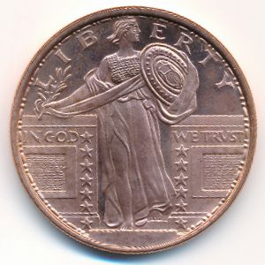 США., 1 унция