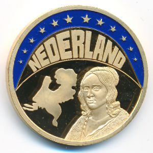 Нидерланды., 1 экю (1997 г.)