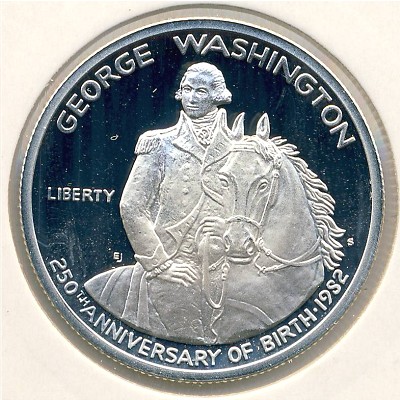 USA, 1/2 dollar, 1982