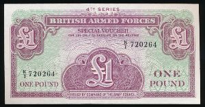 Great Britain, 1 фунт, 1962