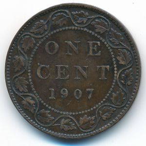 Канада, 1 цент (1907 г.)