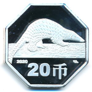 Ухань., 20 юаней (2020 г.)