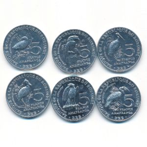 Бурунди, Набор монет (2014 г.)